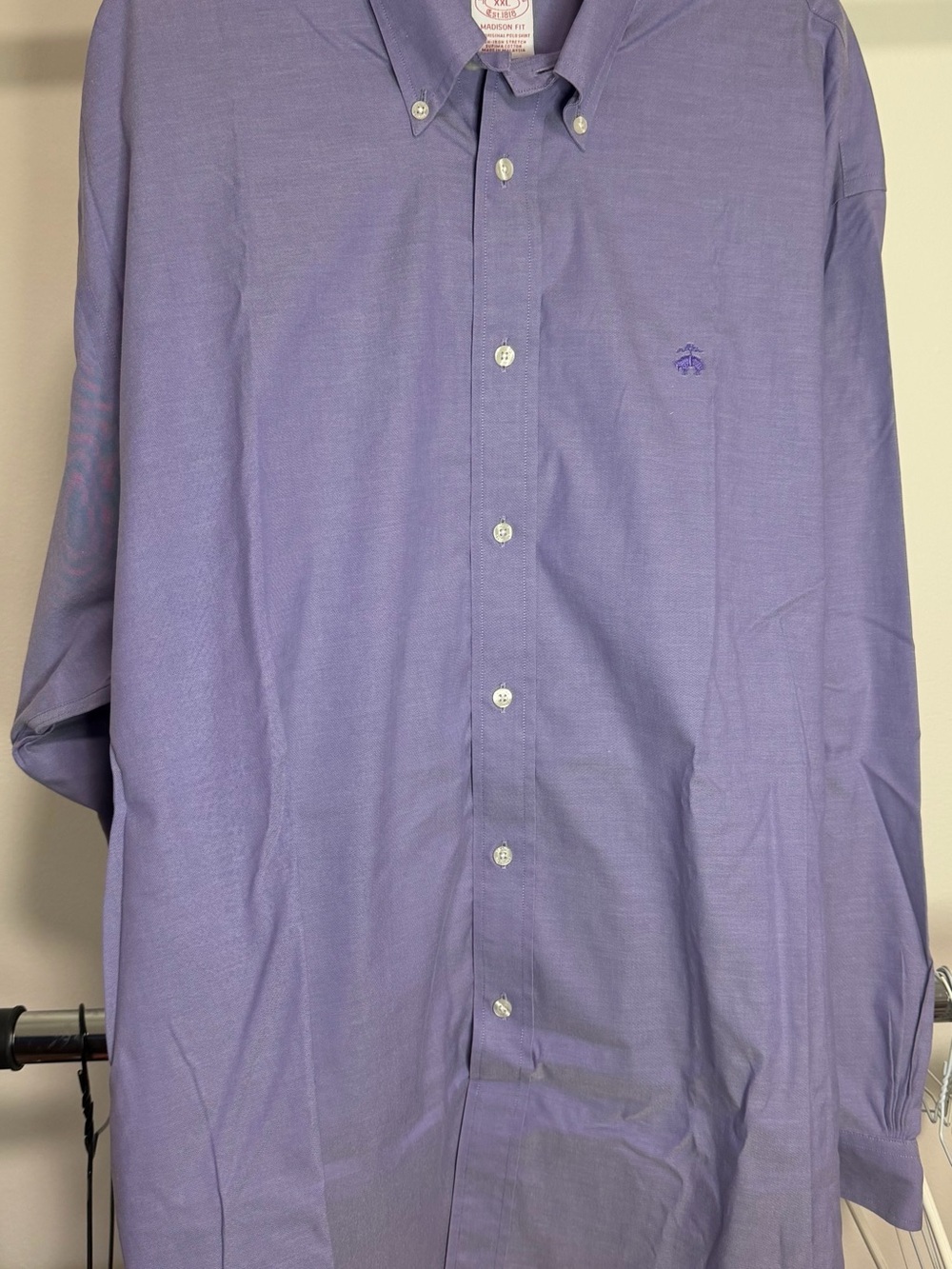 Brooks Brothers Lavender Button-Down Oxford Shirt